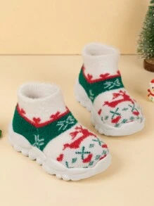 Giày thể thao ngoài trời mùa thu đông cho bé gái và bé gái - màu xanh lá - Xem 4