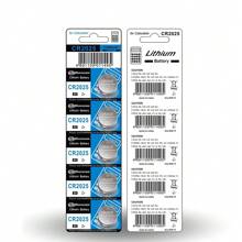 Original 3V 160mAh CR2025 Lithium Button Battery DL2025 BR2025 5003LC LM2025 Coin Cell Watch Batteries For Toys Clock Calculator - CR2025-KN - View 2