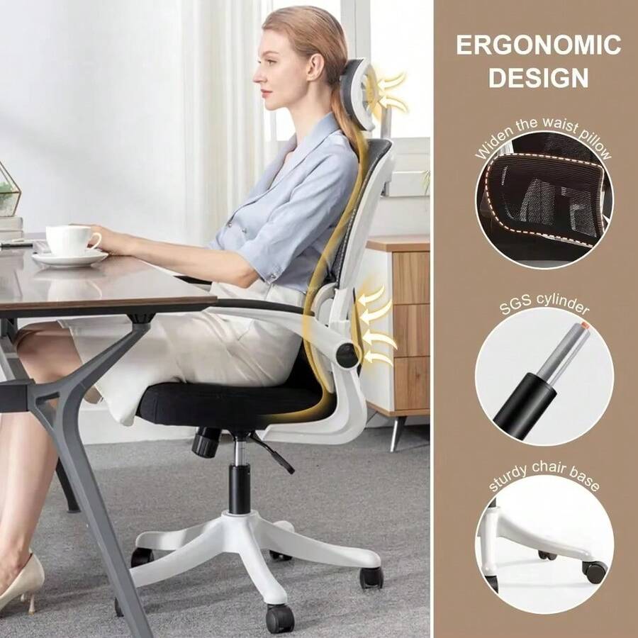 Gamer Chair Home Office Chair High Back Ergonomic Office Chair With