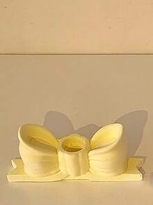 1 件北欧风格手工石膏蝴蝶结烛台，Ins 美学家居客厅装饰烛台，家居装饰，节日礼物，生日礼物，派对用品，送给男朋友/女朋友的礼物，礼物 - 彩色 - 查看 10