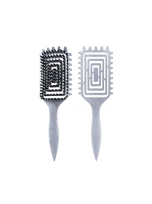 定义造型刷，多功能家用弹跳造型梳，鬃毛气囊美发梳，大波浪卷发梳，尖尾梳，定义造型