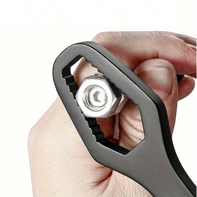 Chiave regolabile versatile - regolabile da 3 mm a 8 mm e da 8 mm a 17 mm, a doppia estremità, in metallo, per progetti fai-da-te domestici