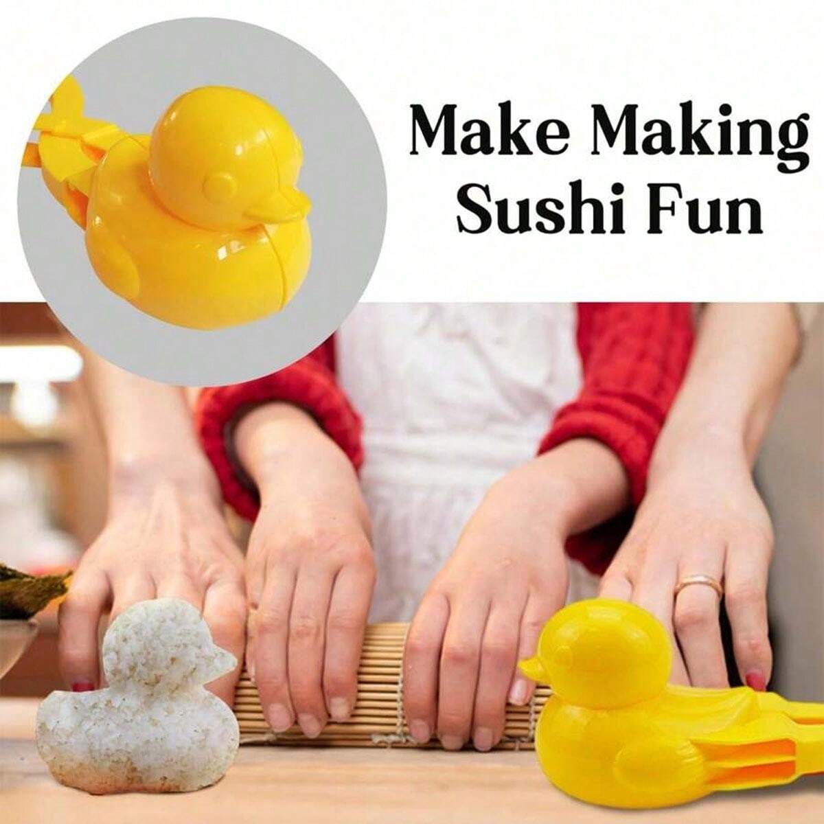 1/2 PCS Rice Molds For Sushi Making Creative Animals Mold Duck Scoop