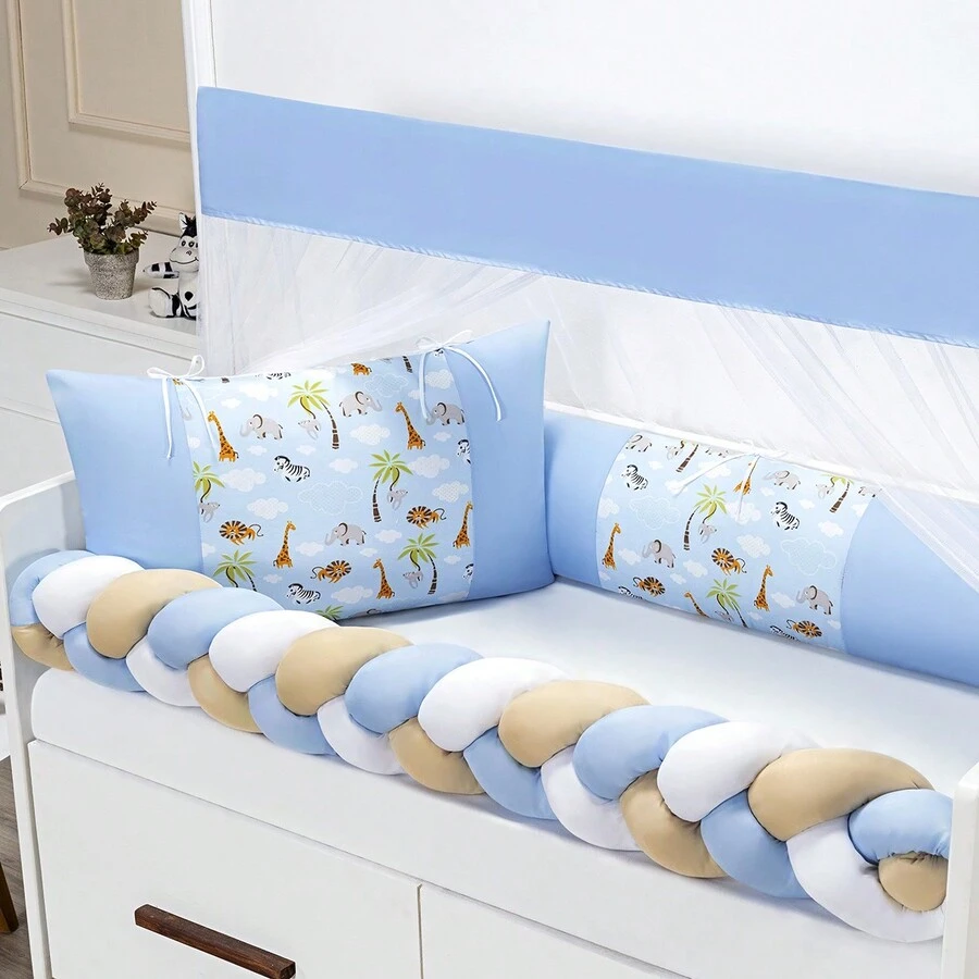 Rain of Love Baby Kit Protetor Trança Menino Menina Americano e