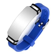 Custom Engraved Silicone Bracelet, Personalized ID Wristband, Names Date Phone Number Text Mantra Customized Nameplate Rubber Bangle For Youth Adults, Adjustable - Multicolor - View 8