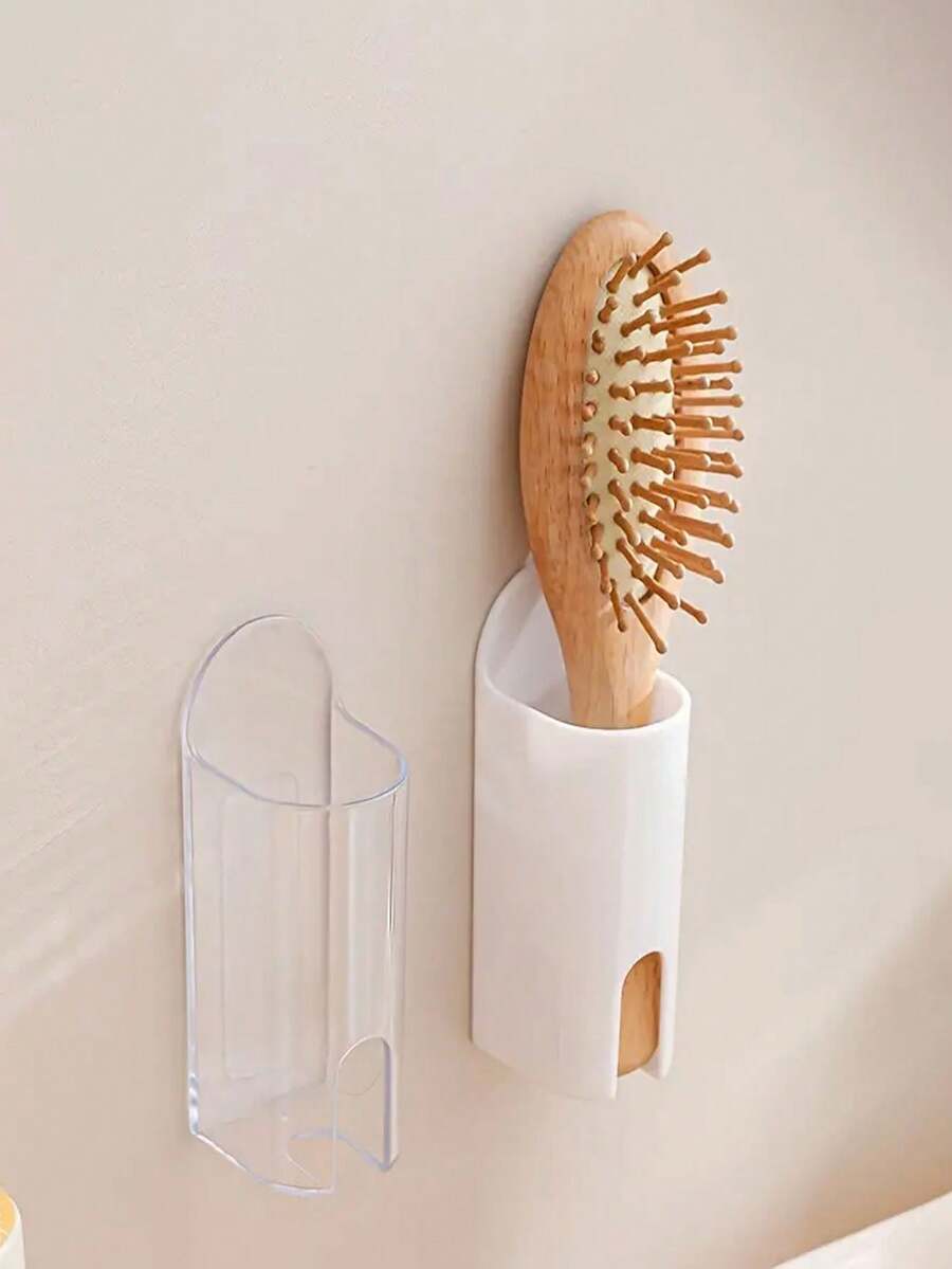 1pc Electric Toothbrush Holder, Wall Mounted Toothbrush Storage Rack
