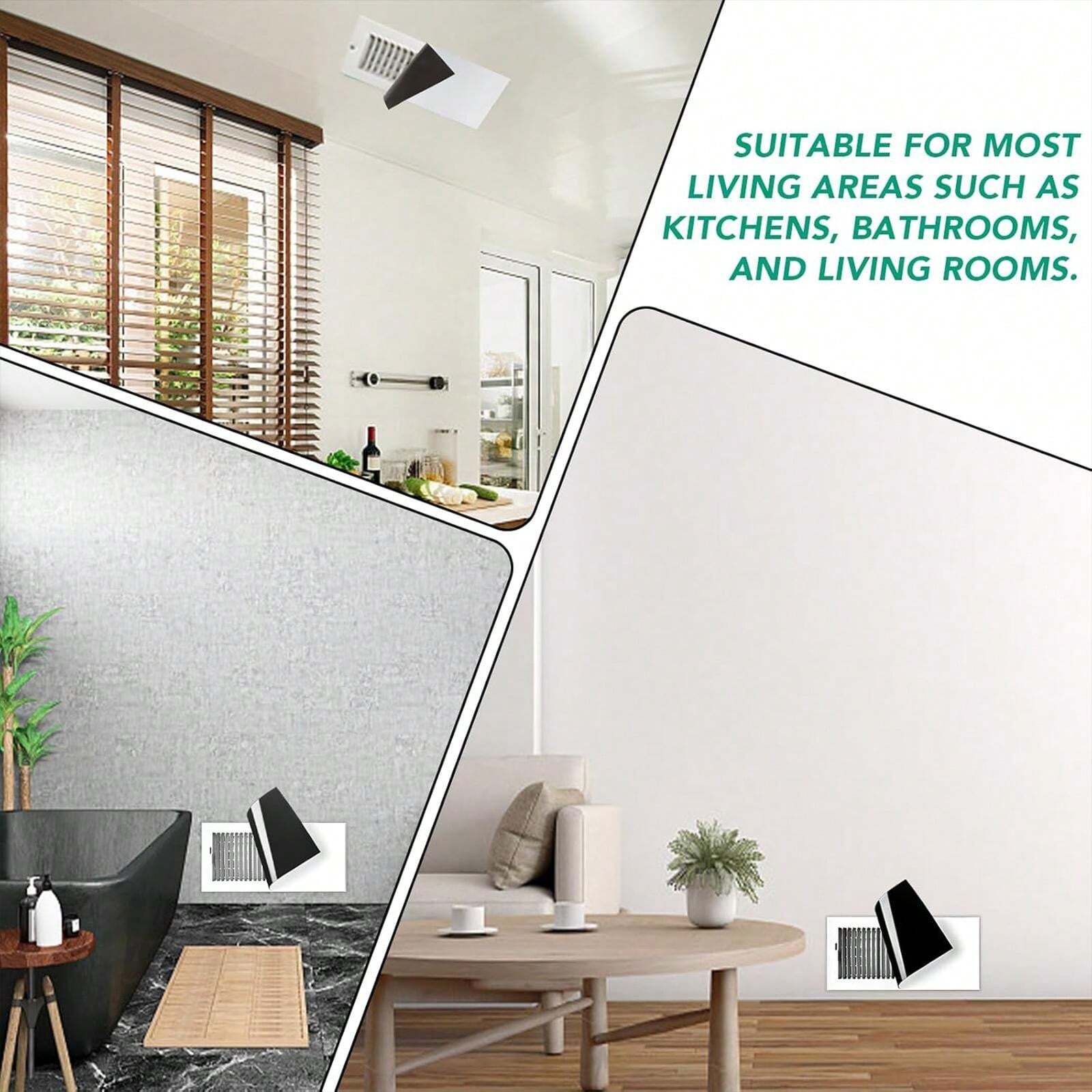 3pcs Strong Vent Covers For Home Floor Standard Air Registers