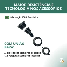 Mangueira De Jardim Reforçada Trançada Completa  Limpeza 30 25 20 15 10 Metros