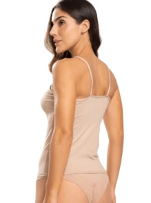 Women's Second Skin Comfort Thin Strap T-Shirt Casual Non-Brand Tank Top