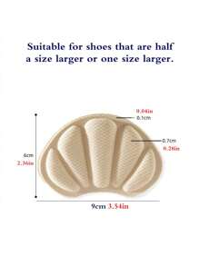 3 paires de coussinets anti-usure, protège-talons pour les soins des pieds, autocollants pour les talons pour prévenir les abrasions