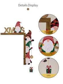 1 Piece Of Product Creative Door Frame Pendant, Home Atmosphere Decoration, Table Corner Decoration Best Gifts Birthday Home Decor Christmas Decorations Room Decor Christmas Winter