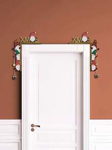 1 Piece Of Product Creative Door Frame Pendant, Home Atmosphere Decoration, Table Corner Decoration Best Gifts Birthday Home Decor Christmas Decorations Room Decor Christmas Winter