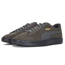 Puma Giày thể thao cổ thấp thường ngày thoải mái Smash V2 391840-01, Unisex - sắt xám vàng - Xem 7