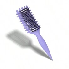 D1049648S 1 Chiếc Lược Chải Tóc Xoăn Ướt, Lược Chải Tóc Định Hình Xoăn, Lược Gỡ Rối Da Đen, Lược Rỗng Để Sấy Tóc Giảm Tóc Bị Kéo & Tách Xoăn, Tạo Kiểu Cho Nam Nữ - Nhiều màu - Xem 7