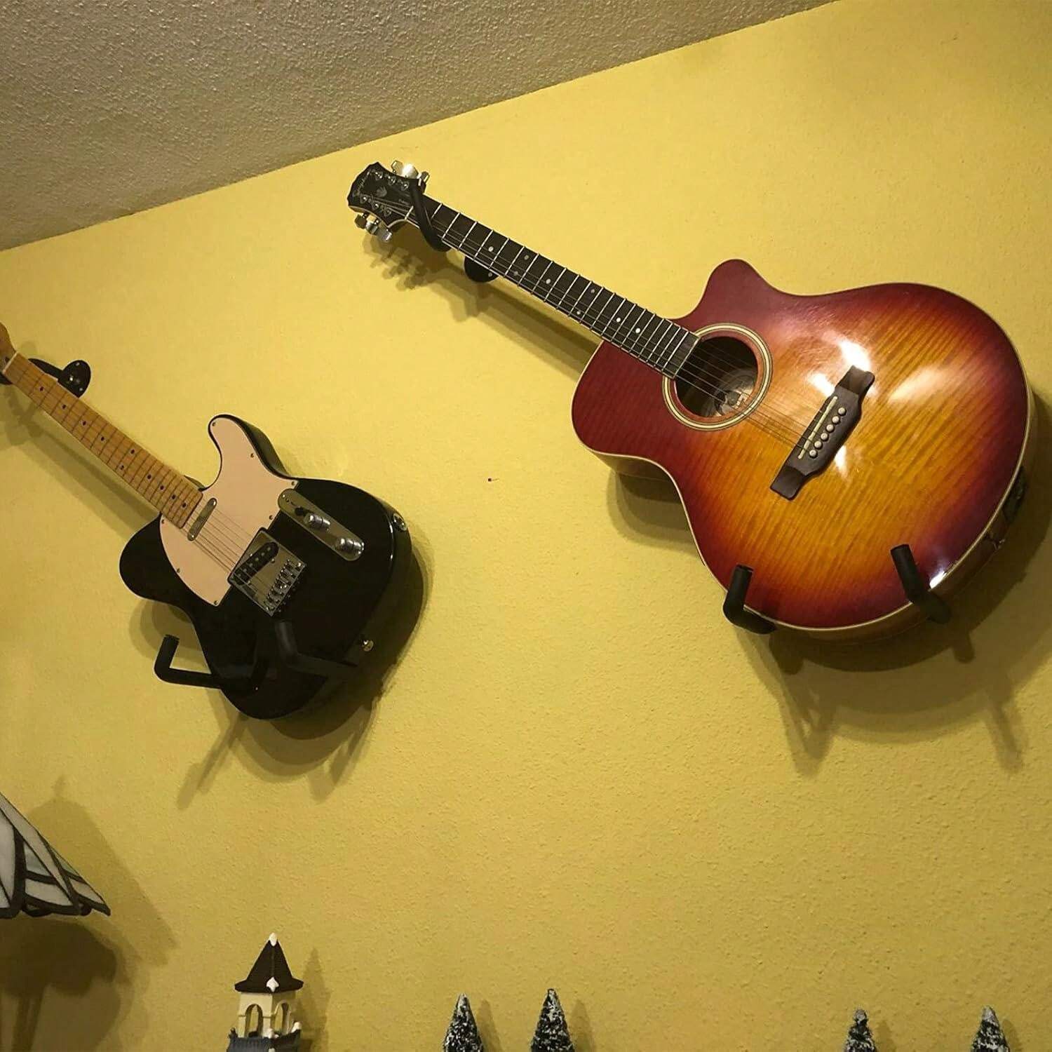 Guitar Wall Mount Acoustic Electric Classical Guitar, Ukulele, Banjo