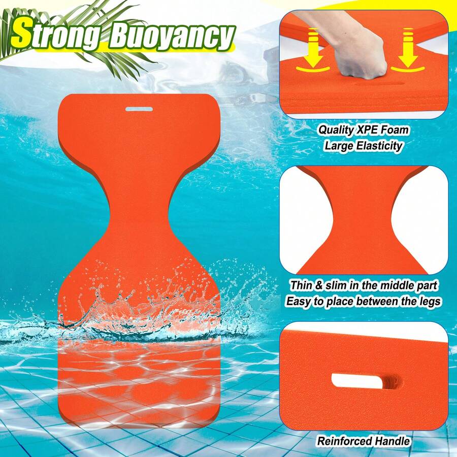 6 Pcs Water Solid Saddle Floats Set Buoyant Comfortable Foam Water