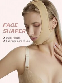 larrycard 1pc Women V Line Facial Bandage Lifting Face Shaper Straps Fajas