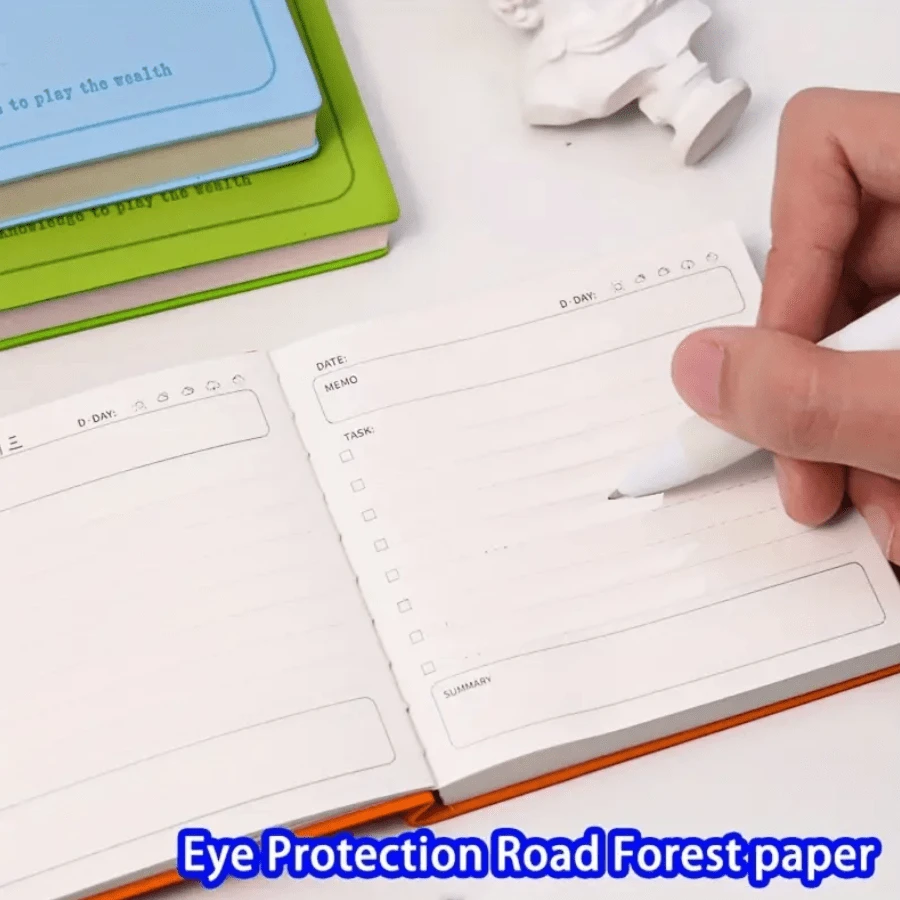 2025 New Top Selling Daily Planner Pocket Size Graph Notebook, Self