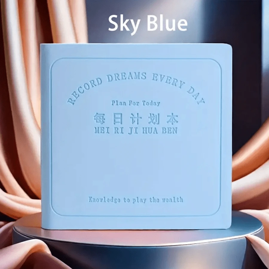 2025 New Top Selling Daily Planner Pocket Size Graph Notebook, Self