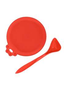 Set de 2 latas reutilizables para comida de mascotas, tapa y cuchara portátil, tapa para conservar la salud de perros y gatos, suministros para mascotas