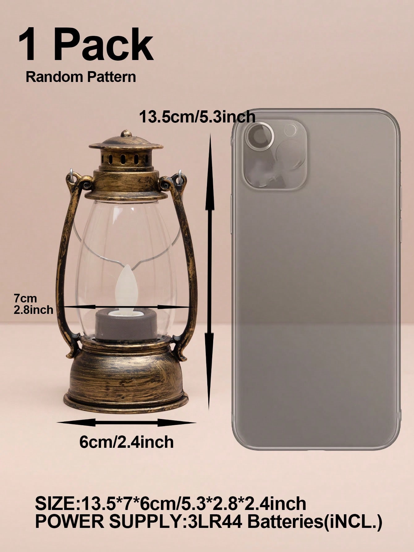 مصباح تزييني بشكل حصان LED، مصباح زيتتي رمضاني