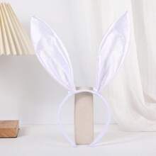 1 Set 3 Stück Plüsch Hasen Schwanz Karnevals Kostüm Set, Weiches 3-teiliges Zubehör Set, Weihnachtsball Zubehör Set, Party Atmosphäre Dekorations Set für Abschlussball und Halloween