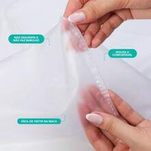 Transparent Protective Stretcher Cover Size 190cmx 60cm X 12cm - 無色 - 查看 5