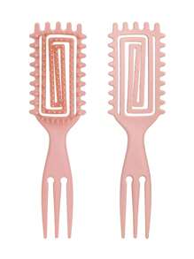 2025新款卷发造型梳,男女通用,轻松打造卷发造型,减少毛躁和断裂,干湿两用 - Candybrush - 彩色 - 查看 17