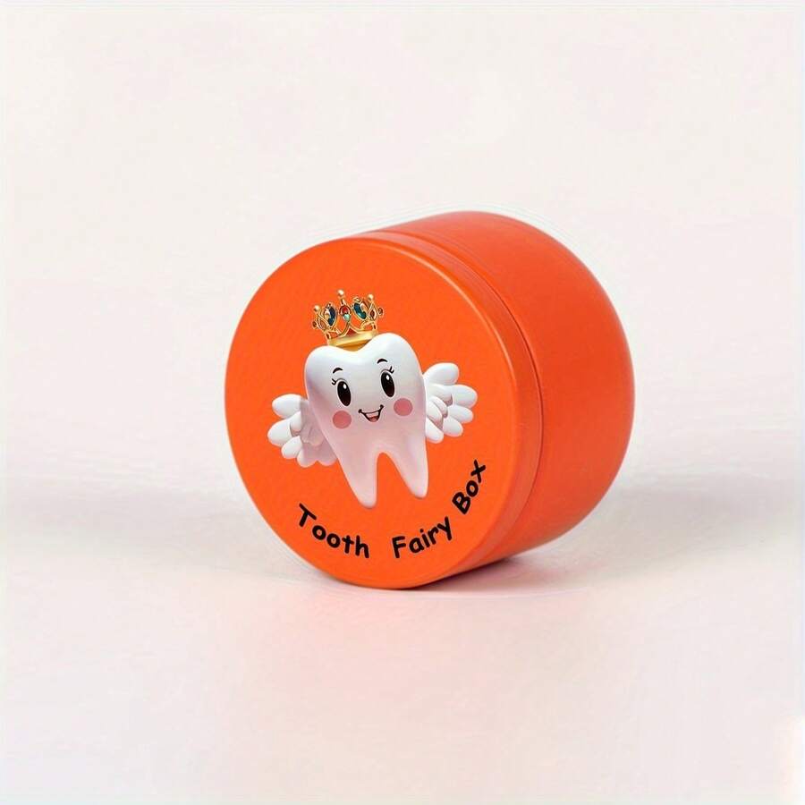 Iron Tooth Fairy Box For Kids And Teens Keepsake Tin For Baby Teeth