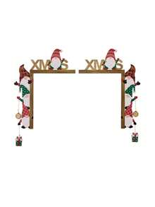 1 Piece Of Product Creative Door Frame Pendant, Home Atmosphere Decoration, Table Corner Decoration Best Gifts Birthday Home Decor Christmas Decorations Room Decor Christmas Winter