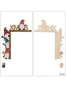 1 Piece Of Product Creative Door Frame Pendant, Home Atmosphere Decoration, Table Corner Decoration Best Gifts Birthday Home Decor Christmas Decorations Room Decor Christmas Winter