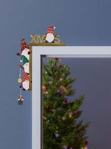 1 Piece Of Product Creative Door Frame Pendant, Home Atmosphere Decoration, Table Corner Decoration Best Gifts Birthday Home Decor Christmas Decorations Room Decor Christmas Winter