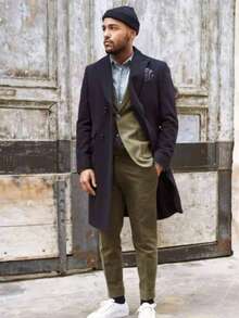 1 件装户外骑行保暖无檐便帽，男女通用韩版针织无檐便帽，秋冬防护 - 彩色 - 查看 4