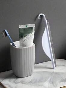 1/2件装软橡胶迷你桌面刮水器玻璃刮水器硅胶玻璃窗户清洁器浴室瓷砖双面刮水器适用于浴室水槽浴室阳台玻璃 - 彩色 - 查看 13