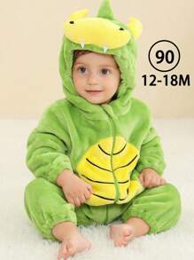 MICHLEY 1 pièce MICHLEY Sac de couchage bébé à manches longues avec double fermeture éclair. Automne hiver. Dinosaure/Chauve-souris/Singe/Lapin mignons et confortables avec chapeau. Déguisement. Sac de couchage en polyester pour enfants. 0-3 ans. Unisexe. Fournitures pour bébés. Convient pour l'intérieur, l'extérieur, les festivals. Amour Saint-Valentin