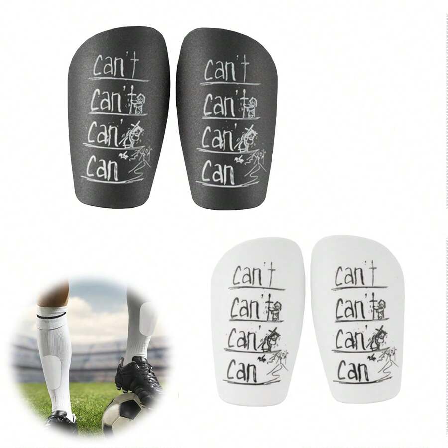 2pcs Mini Soccer Shin Guards, Extra Small Football Shin Pads Miniature Shin Guards Protective Shin Guards Equipment For Adults - Multicolor - View 1