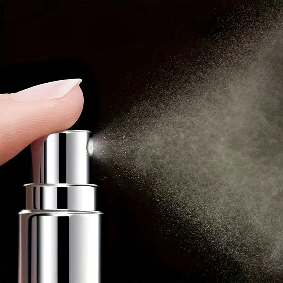 Premium Clear Glass Perfume Spray Bottle Set Refillable, Travel