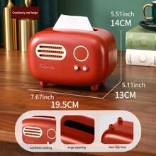 Caja creativa para toallas de papel, caja de pañuelos de estilo retro lujoso para el hogar y restaurante, soporte y caja de almacenamiento para el control remoto, caja de pañuelos faciales linda para niñas, caja de almacenamiento multifuncional, artículos para el hogar, mesa, decoración del hogar, organización y almacenamiento del hogar, decoración de dormitorio, utensilios de cocina, organizador de cocina, viaje, vacaciones, portanachos, reunión familiar festiva, para el hogar, la cocina, el dormitorio, la sala de estar, el comedor, accesorios decorativos para el hogar, caja decorativa, regalo de boda para mujeres, imprescindible para viajes y vacaciones de verano. - Multicolor - Ver 15