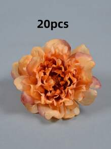 Bó hoa mẫu đơn nhân tạo 20 bông tự làm cho Giáng sinh, thích hợp trang trí nhà cửa, đám cưới, tiệc tùng, phông nền tường hoa, sân vườn, sự kiện trong nhà/ngoài trời, đồ trang trí trung tâm bàn ăn, quà tặng trang trí nhà cửa cho năm mới - Nhiều màu - Xem 20