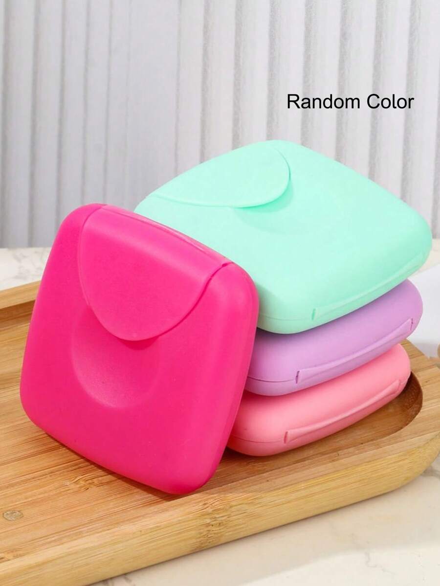 Pad Storage Box, Travel Leak Proof Container - Multicolor - View 1