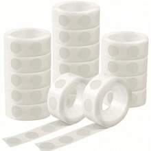 1 rolka (100 szt./rolka) dwustronna taśma klejąca, akcesoria do balonów, balony ze zdjęciami, balony na imprezę, balony urodzinowe, dekoracje urodzinowe, balony ślubne, dekoracje ślubne