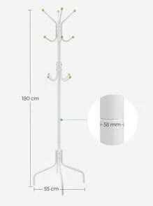 SONGMICS Coat Racks - 白色 - 查看 6