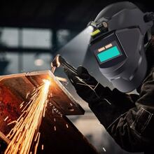 Welding Mask Welding Helmet Auto Darkening, True Color Solar, Welding Mask Auto Darkening, Welders Mask, Welding Helmets - Black - View 8