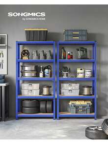 SONGMICS Utility Shelves - xanh đậm - Xem 1