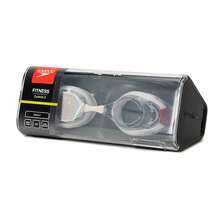 Speedo Non-Optical Swimming Goggles, Unisex, Suitable For Swimming Training And Competition, Couple's Sports Swimming Goggles. - White/Red - View 3