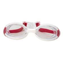 Speedo Non-Optical Swimming Goggles, Unisex, Suitable For Swimming Training And Competition, Couple's Sports Swimming Goggles. - White/Red - View 1
