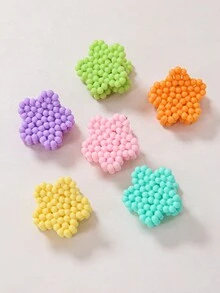 20 chiếc kẹp tóc hình hoa ngọc trai nhiều màu sắc dành cho thiếu nữ, kẹp tóc mái/tóc bên dễ thương, phụ kiện tóc dùng hàng ngày. - Nhiều màu - Xem 5