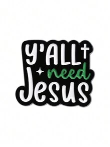 创意纪念英语第一有意义的时尚个性化徽章，多功能日常佩戴或礼物胸针 - 彩色 - 查看 16