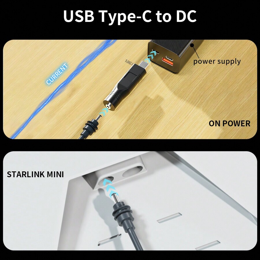 Starlink Mini Zubehör Starlink Starlink Mini Kabel, Starlink Mini USBC