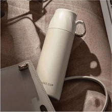 1 件不锈钢保温杯，带礼盒，双层防漏保温水瓶，可保持冷/热饮数小时，适合骑自行车、徒步旅行、办公室、汽车、学校、派对、露营、旅行配件、返校 - 彩色 - 查看 4